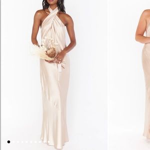 Show Me Your Mumu Jasmine Halter Maxi Dress